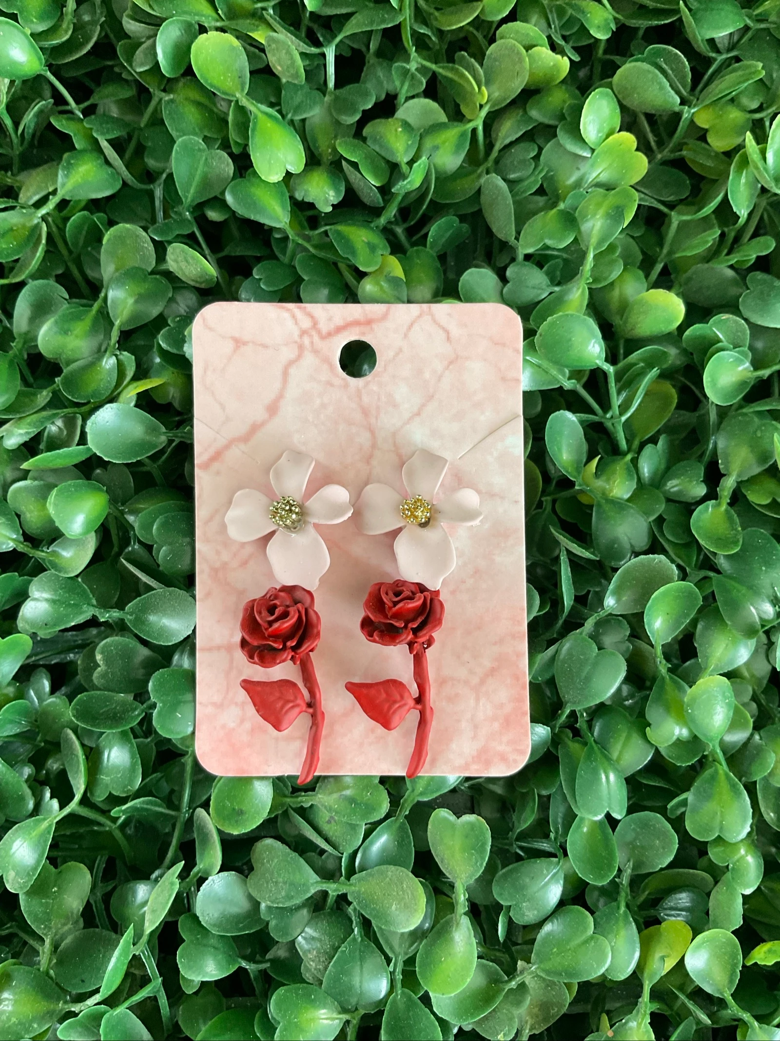 Boucles d'oreilles fleurs – photo 8